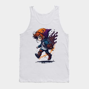 Costumed Quest - Halloween Under the Moonlight Tank Top